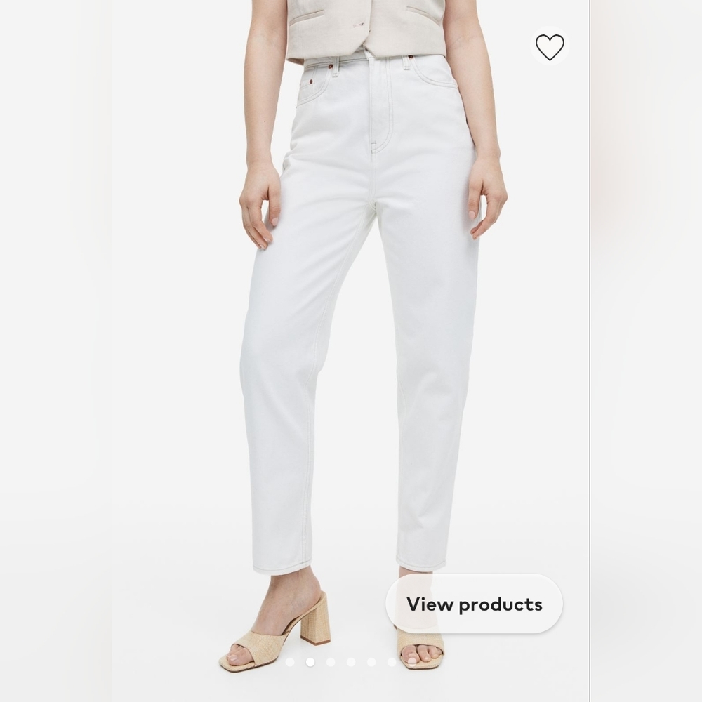 &Denim High-Waisted Loose Mom Jeans